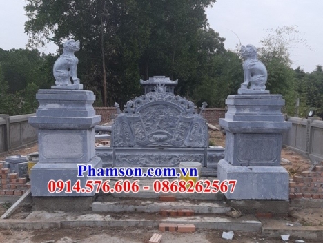 104 Lăng mộ đá đơn giản vĩnh long - mồ cất để tro cốt bằng đá khối