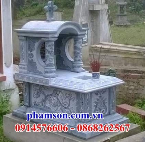 59 Lăng mộ thiên chúa giáo đồng tháp - mộ đá đẹp