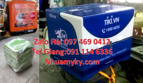 Thùng giao cơm, thùng nhựa, Thùng giao đồ uống, Thùng đựng văn phòng phẩm Thùng giao hàng