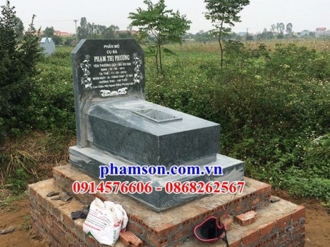 55 Mộ đá mỹ nghệ trà vinh - lăng mộ không mái để tro cốt