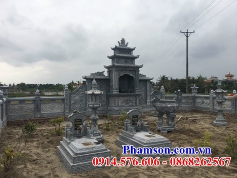 104 Lăng mộ đá đơn giản vĩnh long - mồ cất để tro cốt bằng đá khối