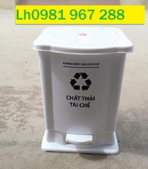 Báo giá thùng rác y tế 25 l ,thùng rác đạp chân y tế 25 l