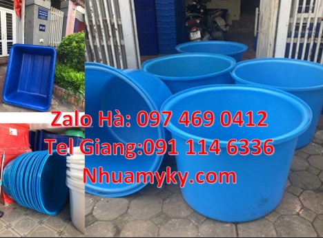 thùng nhựa vuông 750 lít, Thùng nhựa vuông, Thùng tròn 1000l, Thùng nhựa 1200 lít đựng muối