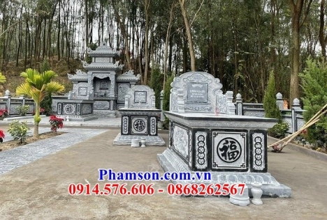104 Lăng mộ đá đơn giản vĩnh long - mồ cất để tro cốt bằng đá khối