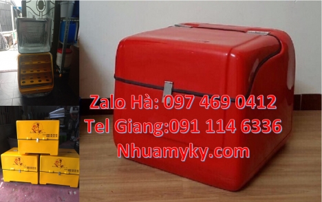 Thùng giao cơm, thùng nhựa, Thùng giao đồ uống, Thùng đựng văn phòng phẩm Thùng giao hàng
