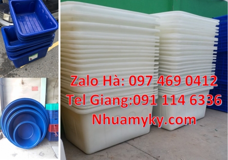 thùng nhựa vuông 750 lít, Thùng nhựa vuông, Thùng tròn 1000l, Thùng nhựa 1200 lít đựng muối