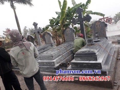 43 Mộ công giáo đẹp kiên giang - nhà mồ bằng đá ninh bình