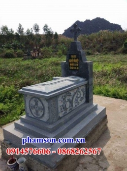 59 Lăng mộ thiên chúa giáo đồng tháp - mộ đá đẹp