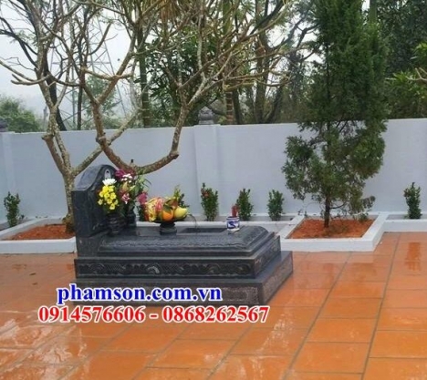 55 Mộ đá mỹ nghệ trà vinh - lăng mộ không mái để tro cốt