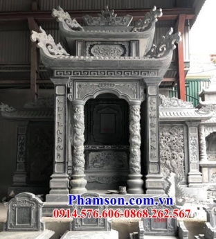 109 Miếu thờ ông thiên cao bằng - cây hương đá đẹp