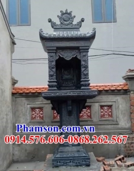 109 Miếu thờ ông thiên cao bằng - cây hương đá đẹp
