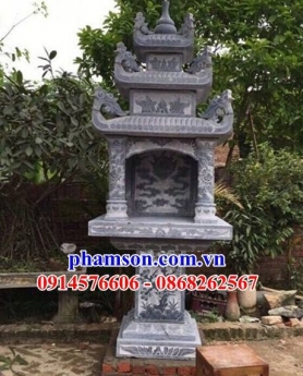 95 Miếu đá thờ ông thiên vĩnh long - cây hương đá nguyên khối