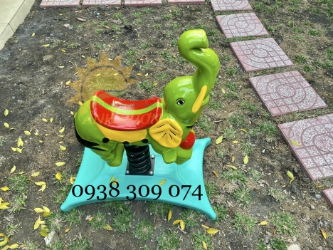 Thú nhún lò xo việt nam nhựa composite giá rẻ
