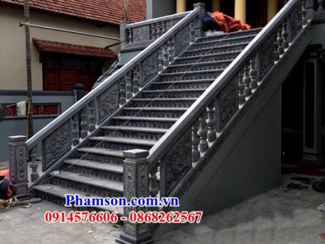 43 Lan can đá hà giang đẹp - mẫu hàng rào bằng đá nguyên khối