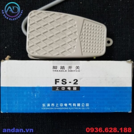 Công Tắc Bàn Đạp Chân FS-2 FS-3 10A 250VAC (Foot Switch)