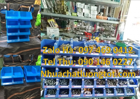 hộp đựng đinh tán, Khay nhựa trung, kệ duy tân thùng nhựa, hộp nhựa đựng linh kiện, Khay phụ tùng,