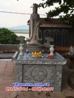 018 Bàn lễ đá đẹp đắk lắk - bàn lễ ngoài trời bằng đá