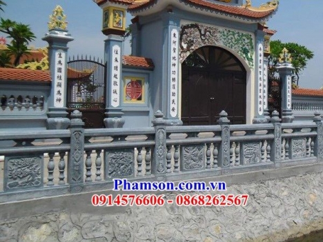 15 Tường bao đá đẹp lào cai - lan can bằng đá tự nhiên