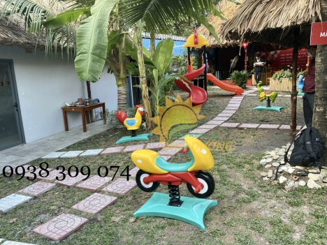 Thú nhún lò xo việt nam nhựa composite giá rẻ