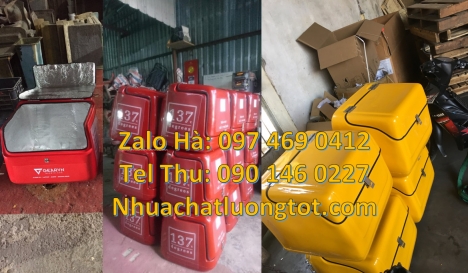 Thùng giao đồ ăn nhanh, Thùng giao cơm, Thùng ship hàng nhanh, Giá thùng nhựa giao hàng, Thùng giữ n