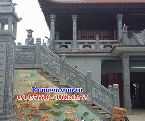 65 Lan can đá đẹp sơn la - tường bao bằng đá tự nhiên
