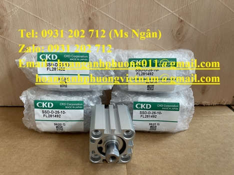 SSD-D-25-10-FL281492 | Xy lanh nhỏ gọn | CKD | chính hãng