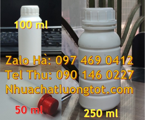 chai xịt phun sương 500ml, chai 250ml đựng thuốc thủy sản chai 500ml đựng trà sữa, chai 1l đựng sữa