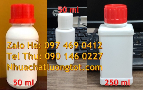 chai xịt phun sương 500ml, chai 250ml đựng thuốc thủy sản chai 500ml đựng trà sữa, chai 1l đựng sữa