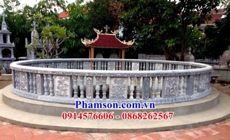 43 Lan can đá hà giang đẹp - mẫu hàng rào bằng đá nguyên khối