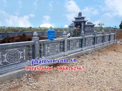 124 Lan can đá đẹp thái nguyên - tường bao rào bằng đá