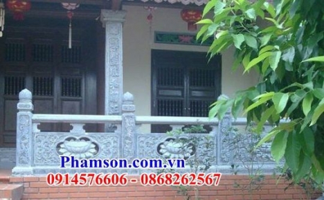 65 Lan can đá đẹp sơn la - tường bao bằng đá tự nhiên