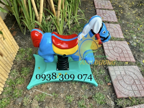 Thú nhún lò xo việt nam nhựa composite giá rẻ