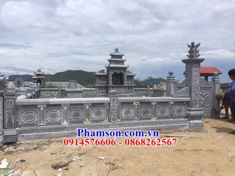 124 Lan can đá đẹp thái nguyên - tường bao rào bằng đá