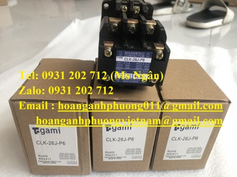 CLK-26J-P6 | Contactor | Togami | chính hãng