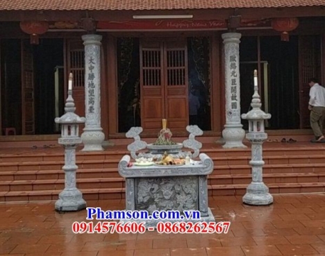 018 Bàn lễ đá đẹp đắk lắk - bàn lễ ngoài trời bằng đá