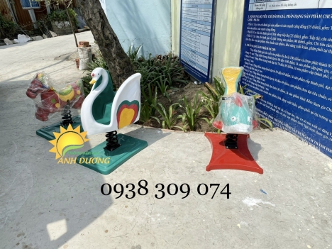 Thú nhún lò xo việt nam nhựa composite giá rẻ