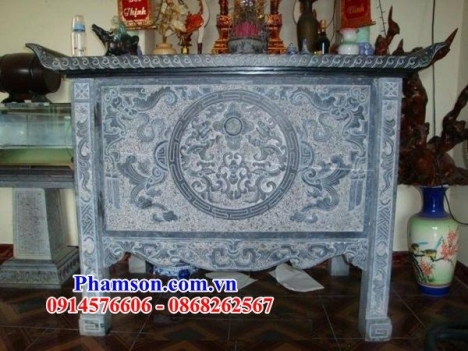 018 Bàn lễ đá đẹp đắk lắk - bàn lễ ngoài trời bằng đá