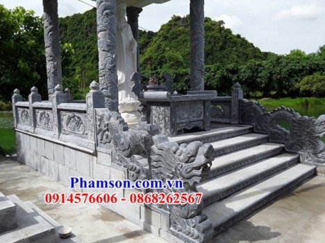 15 bàn đá thờ ngoài trời đẹp - bàn lễ đá ninh thuận