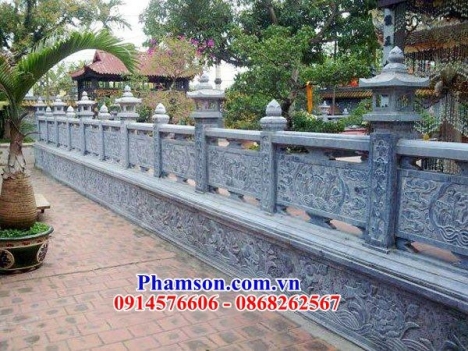 43 Lan can đá hà giang đẹp - mẫu hàng rào bằng đá nguyên khối