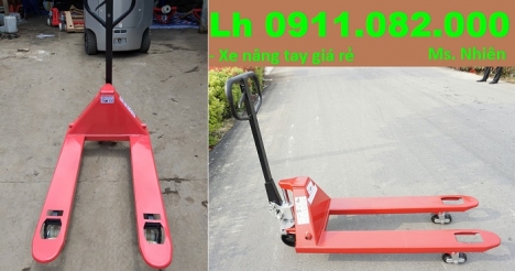 Nơi bán xe nâng tay thấp 3 tấn giá rẻ tại cần thơ- xe nâng tay bánh Pu- lh 0911082000