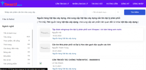Vật liệu xây dựng, cách tìm nguồn hàng nhanh nhất
