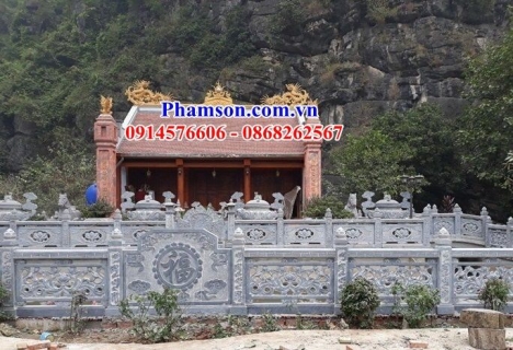 43 Lan can đá hà giang đẹp - mẫu hàng rào bằng đá nguyên khối