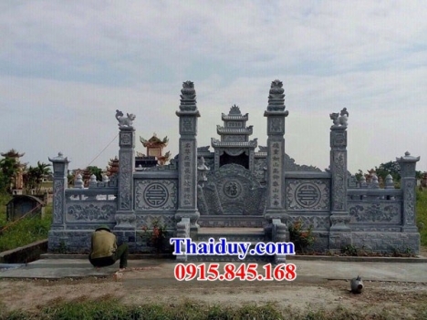 22 Khu lăng mộ đẹp thái bình - nghĩa trang bằng đá nguyên khối