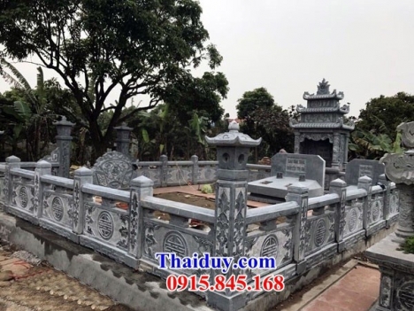 22 Khu lăng mộ đẹp thái bình - nghĩa trang bằng đá nguyên khối
