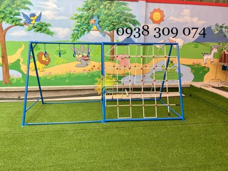 Thang leo vận động thể chất kết hợp leo núi dành cho bé