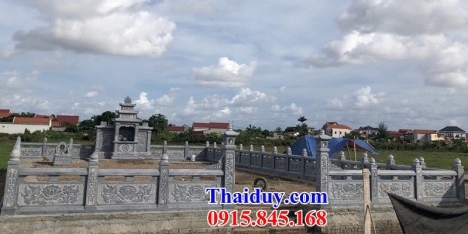 008 Nhà mồ đá đẹp đồng nai - khu lăng mộ gia đình