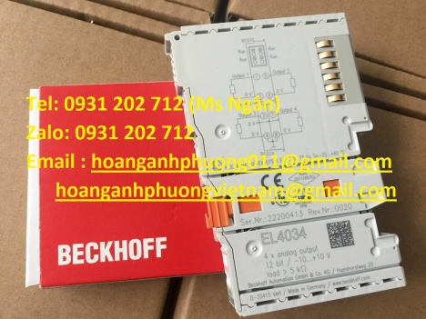 EL4034 | Thiết bị đầu cuối | Beckhoff | chính hãng