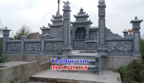 008 Nhà mồ đá đẹp đồng nai - khu lăng mộ gia đình