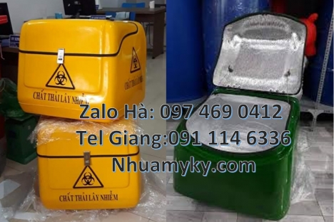 Thùng giao cơm, Thùng ship hàng nhanh, Giá thùng nhựa giao hàng Thùng giữ nhiệt xe máy, Thùng giao