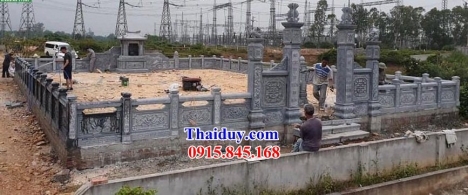 008 Nhà mồ đá đẹp đồng nai - khu lăng mộ gia đình